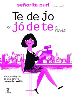 cover image of Te dejo es jódete al revés